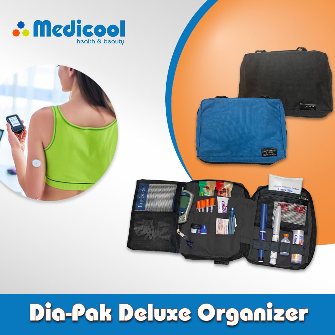 Dia - Pak® Deluxe - Diabetes Supply Organizer - Medicool