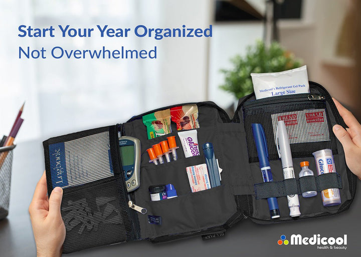 Dia - Pak® Deluxe - Diabetes Supply Organizer - Medicool