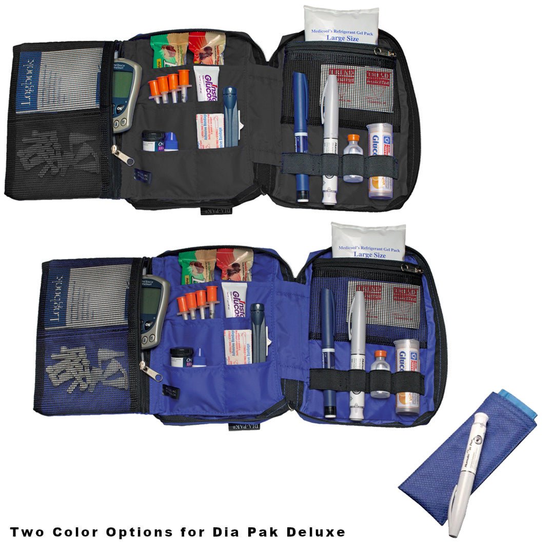 Dia - Pak® Deluxe Organizer+Poucho® Single Pen Bundles - Medicool