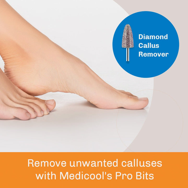 Diamond Callus Remover Bit for Nails - PSD2B - Medicool
