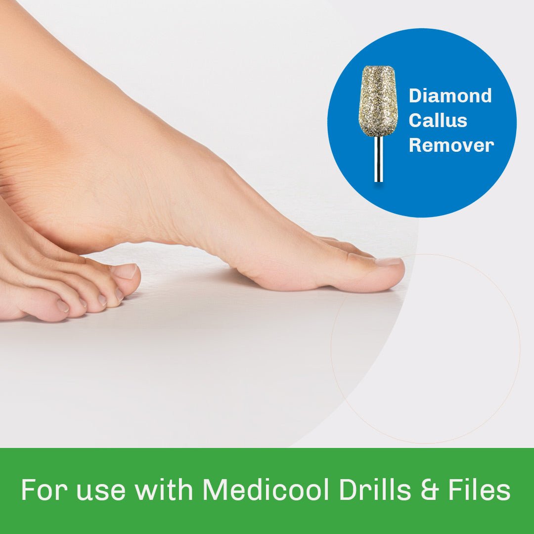 Diamond Callus Remover Burr for Podiatry - PSD10B - Medicool