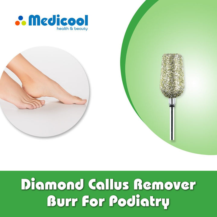 Diamond Callus Remover Burr for Podiatry - PSD10B - Medicool