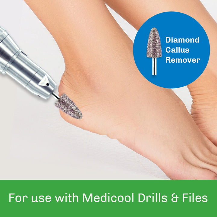 Diamond Callus Remover Burr for Podiatry - PSD2B - Medicool