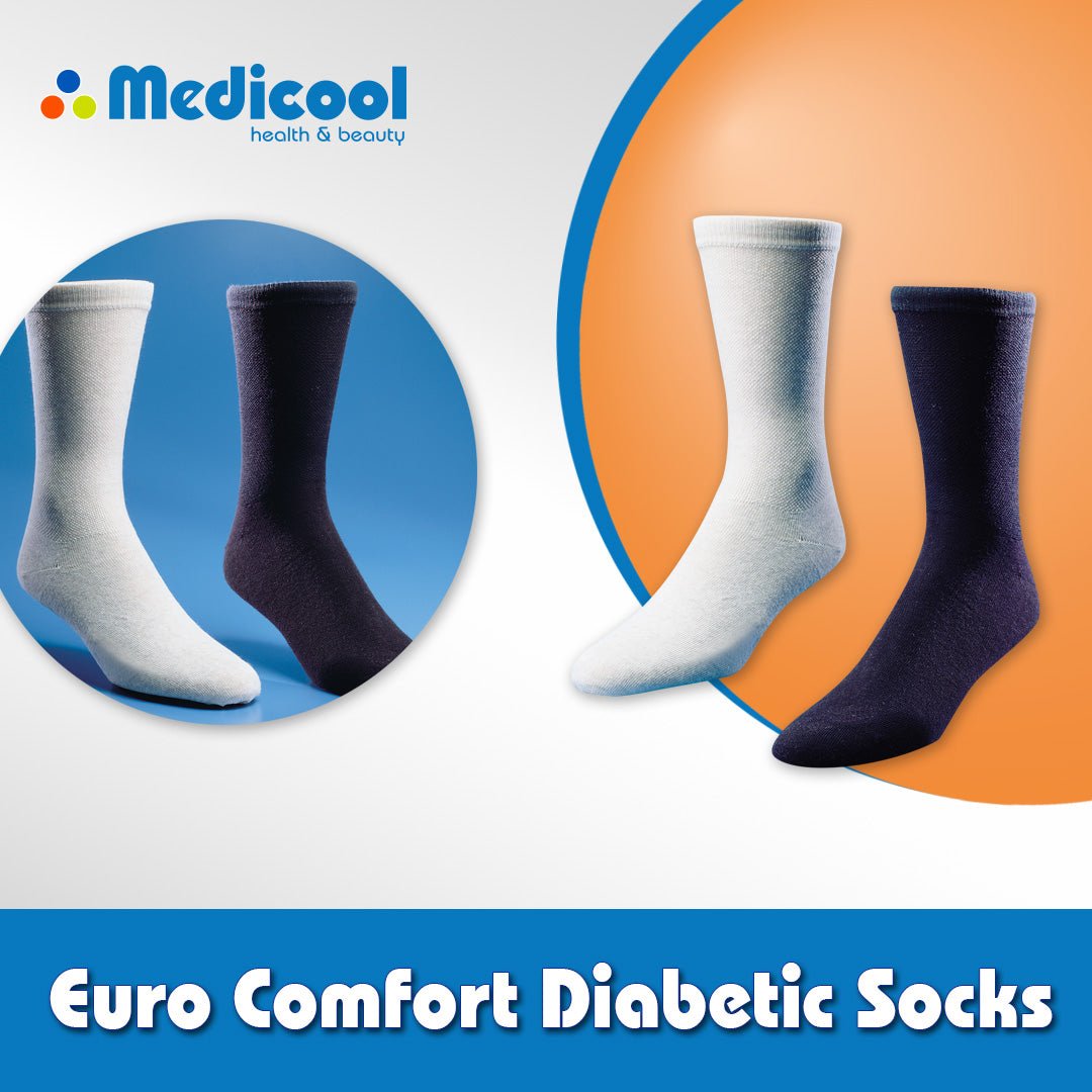 Euro Comfort Diabetic Socks - Medicool