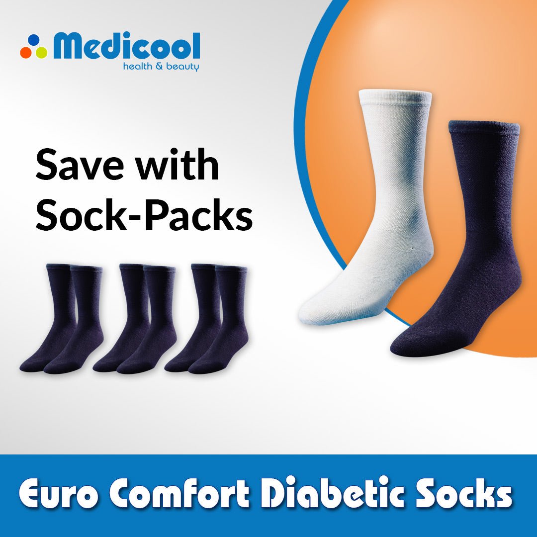 Euro Comfort Diabetic Socks - Medicool