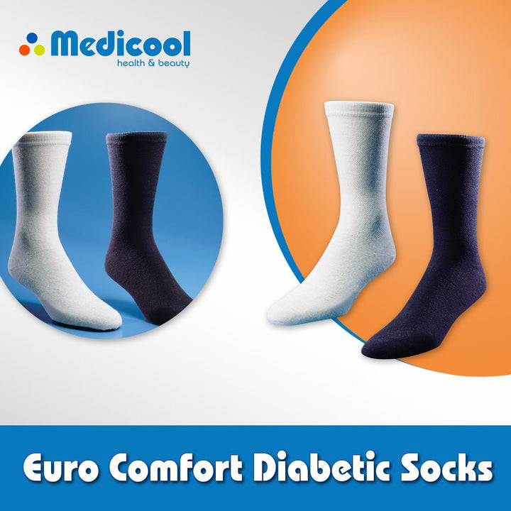 Euro Comfort Diabetic Socks for Podiatry - Medicool