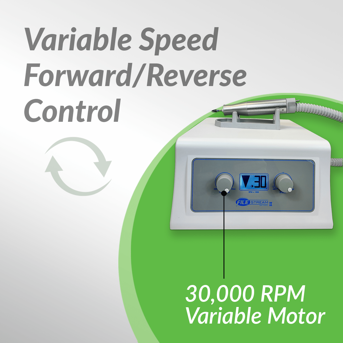 File Stream II System for Podiatry - Medicool