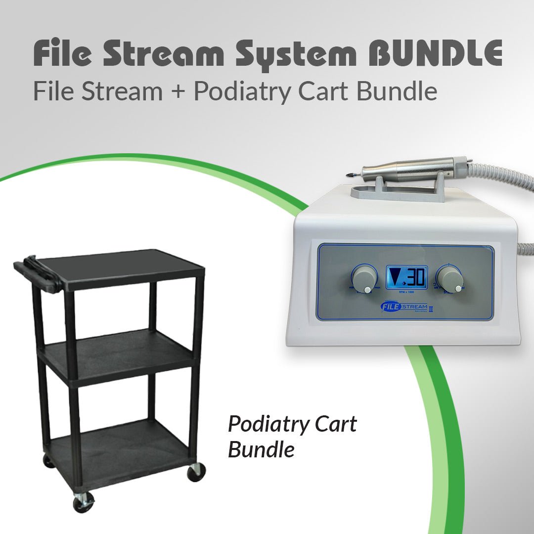 File Stream System and Podiatry Cart Bundle - Medicool