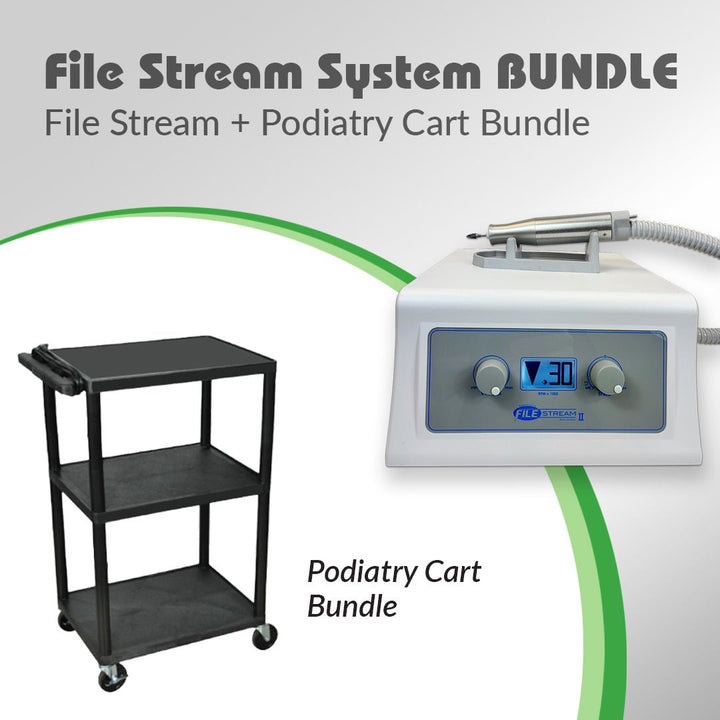 File Stream System and Podiatry Cart Bundle - Medicool