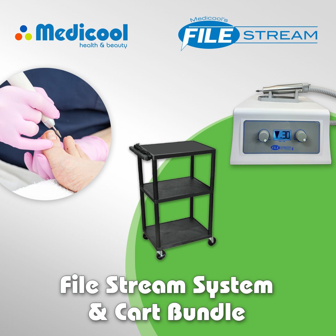 File Stream System and Podiatry Cart Bundle - Medicool