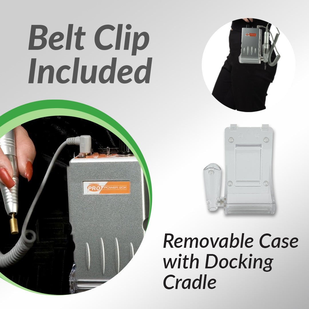 File Stream System + Free 20k Portable Drill for Podiatry - Medicool