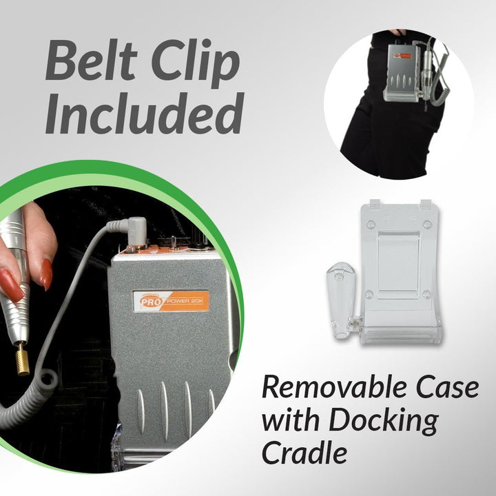 File Stream System + Free 20k Portable Drill for Podiatry - Medicool