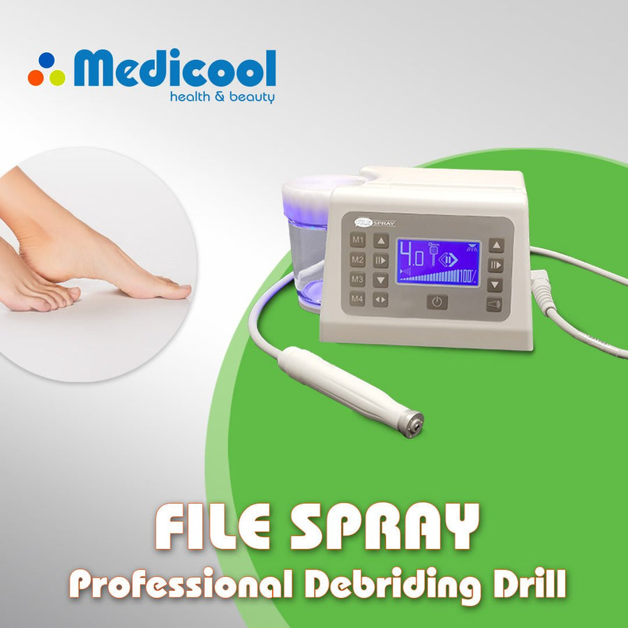 Podiatry Debriding Drills & Nail Dust Collection | Medicool