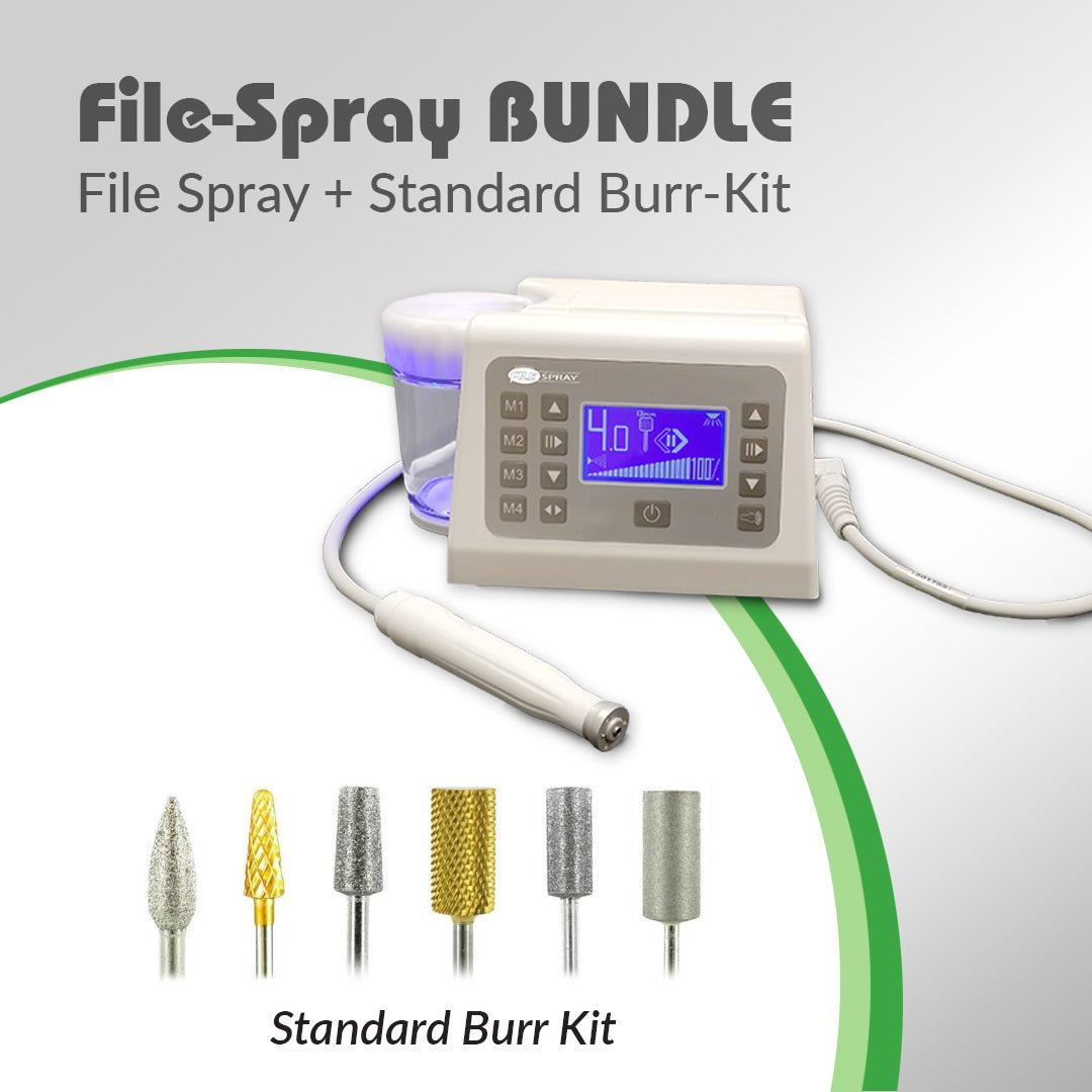 FileSpray + Standard Burr Kit | Podiatry* - Medicool