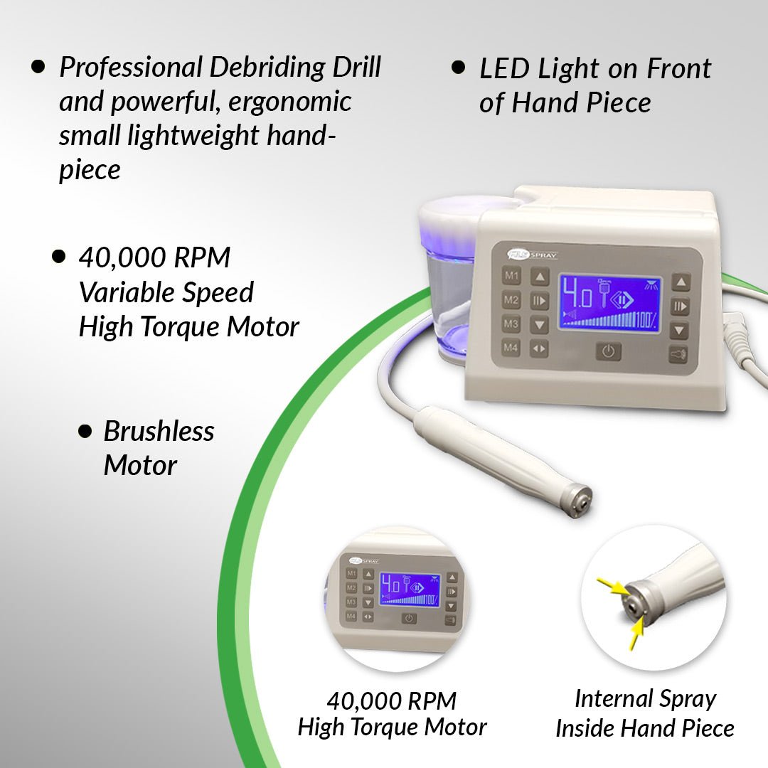 FileSpray + Standard Burr Kit | Podiatry* - Medicool