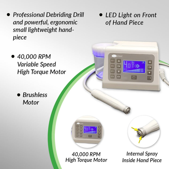 FileSpray + Standard Burr Kit | Podiatry* - Medicool