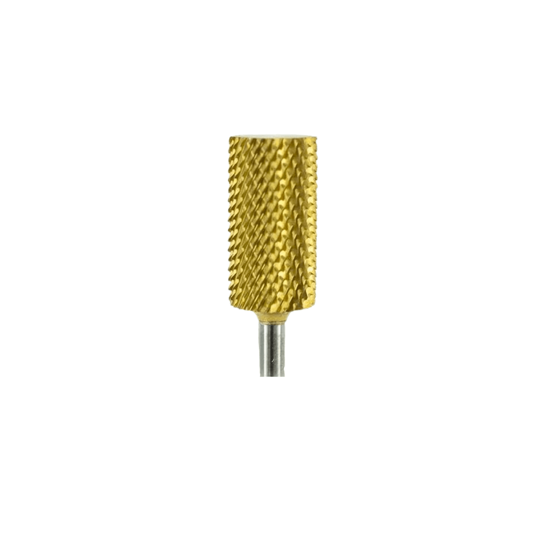 Gold Carbide Barrel Bits for Nails - Medicool