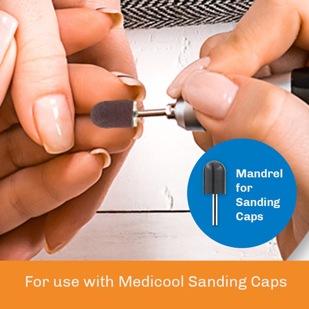 Mandrel for Pedicure Sanding Caps - Nails - Medicool