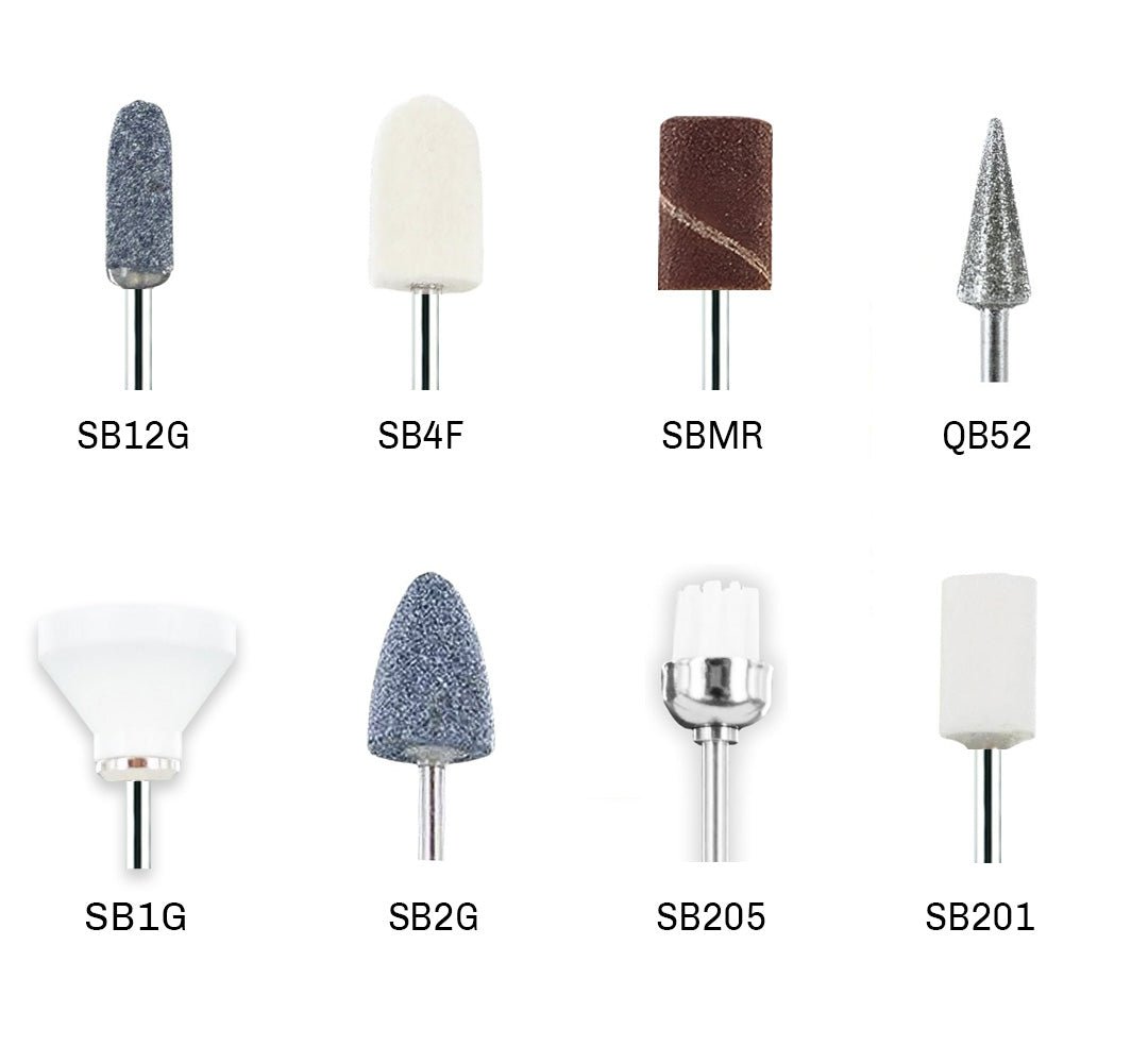 Manicure Pedicure Station® Replacement Bits | Pro Bits® - Medicool