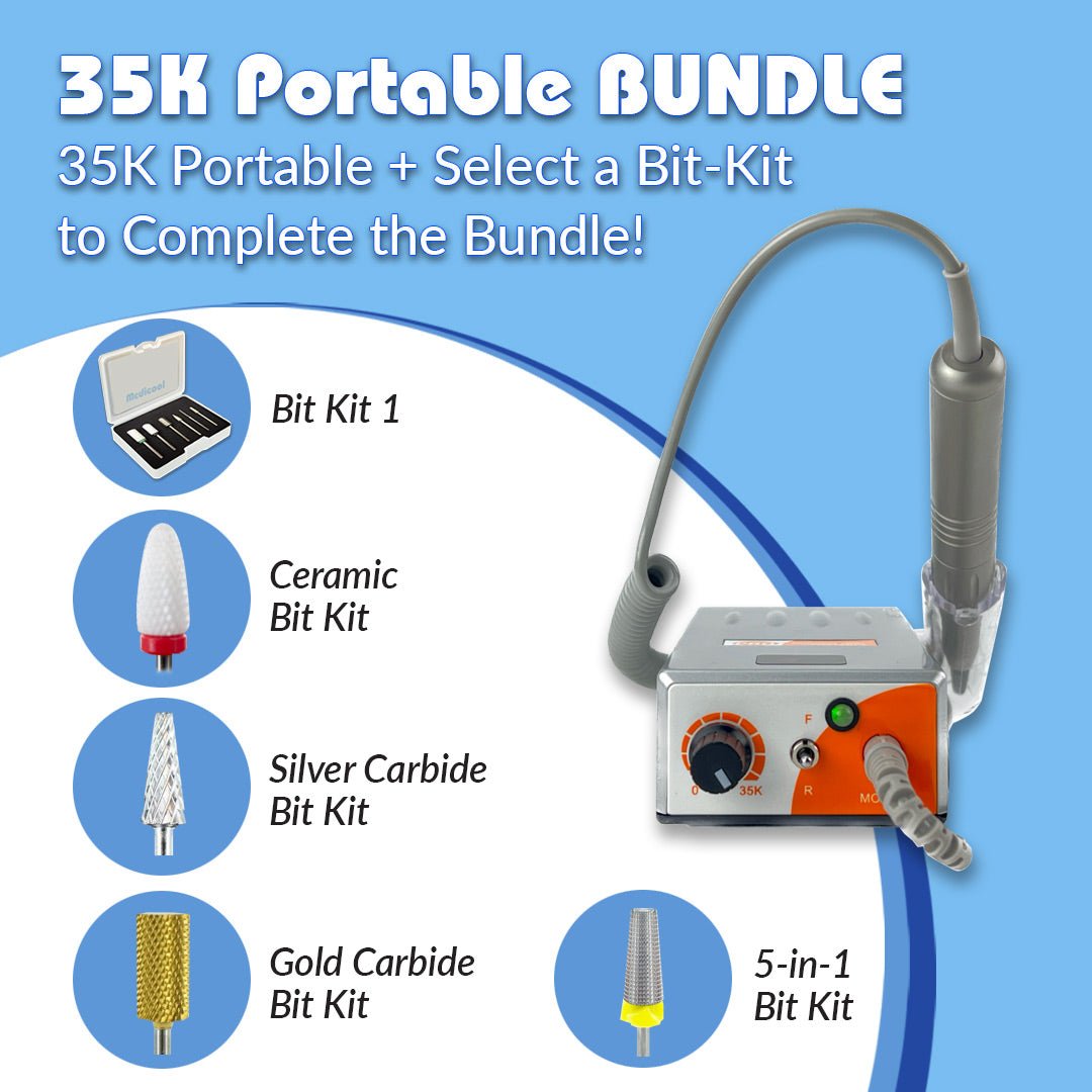 Medicool Pro Power 35K Portable + Bit Bundles - Medicool