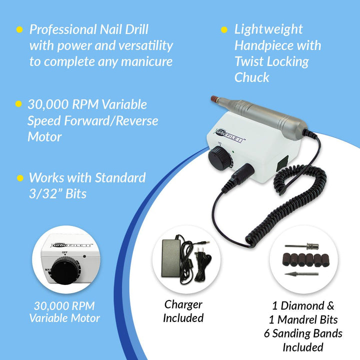 Medicool Turbo File II + Bit Kit 2 - Medicool