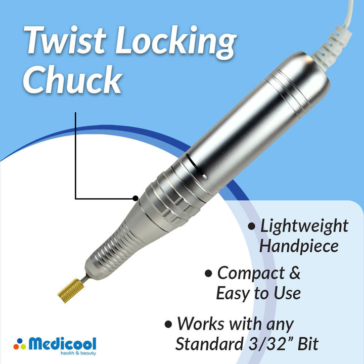 Medicool Turbo File Pro + Bit Kit 2 | New Model - Medicool