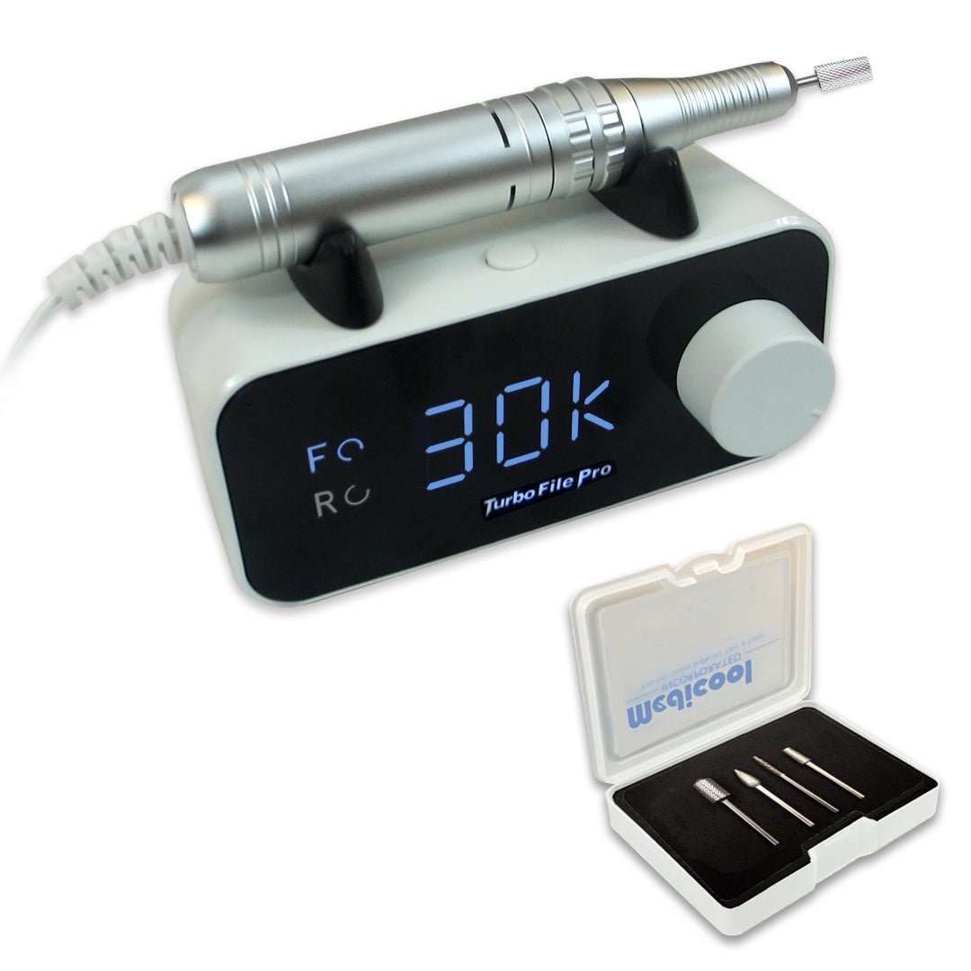Medicool Turbo File Pro + Bit Kit 2 | New Model - Medicool