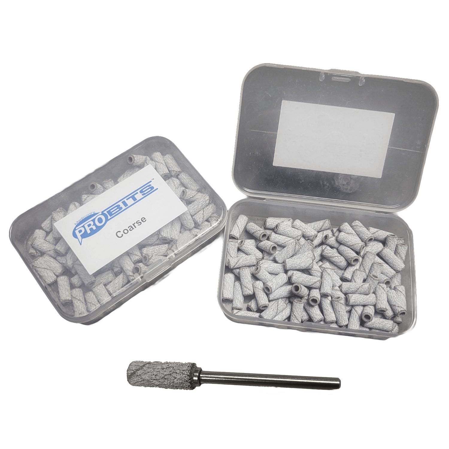 Mini White Sanding Bands and Mandrel Bundle - Medicool
