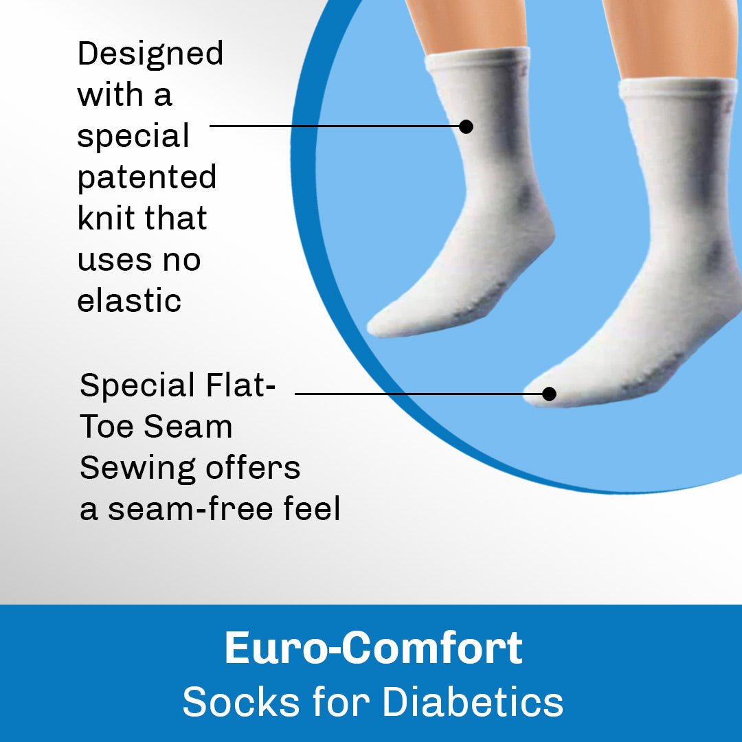 Nail Care Plus and Euro Comfort Diabetic Socks - Medicool