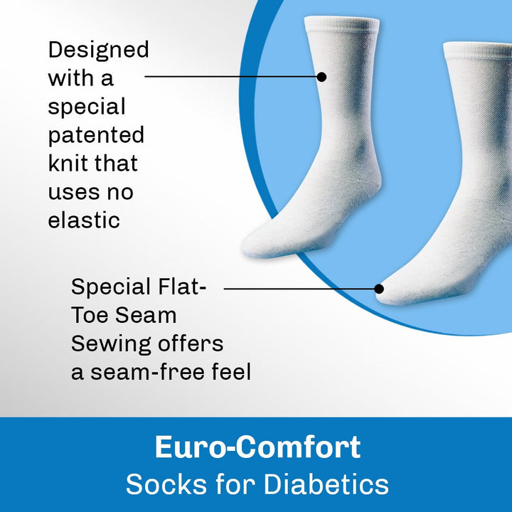 Nail Care Plus and Euro Comfort Diabetic Socks - Medicool