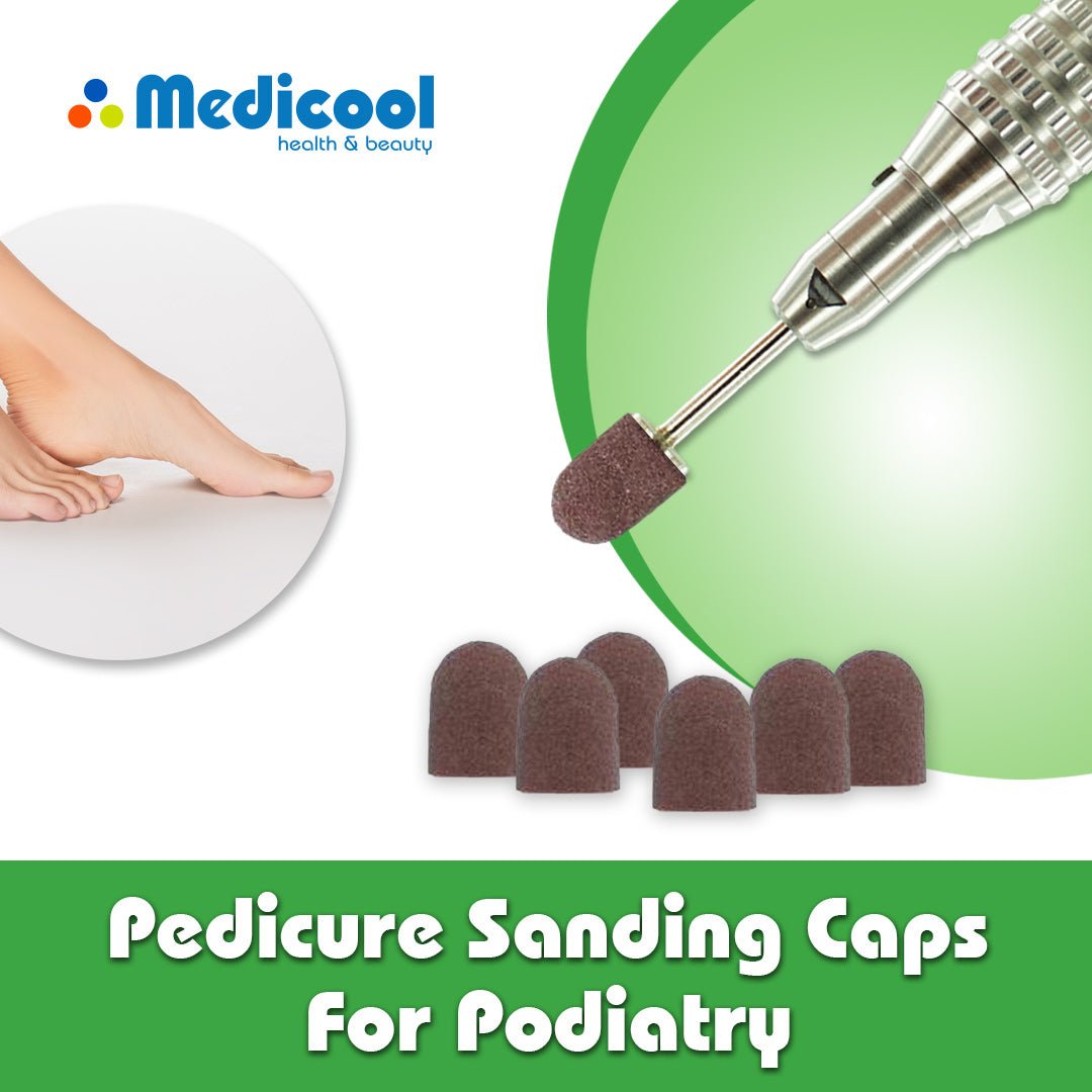 Pedicure Sanding Caps for Podiatry - Medicool