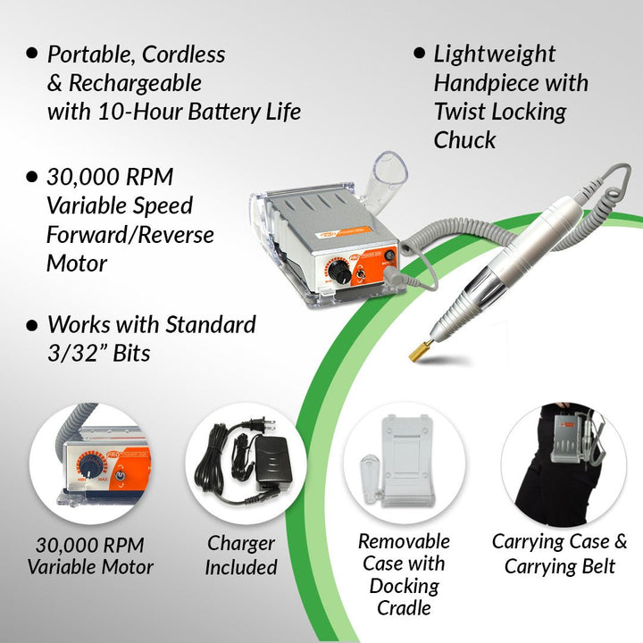 Pro Power® 20K Debriding Drill + Burr Kit Bundles - Medicool