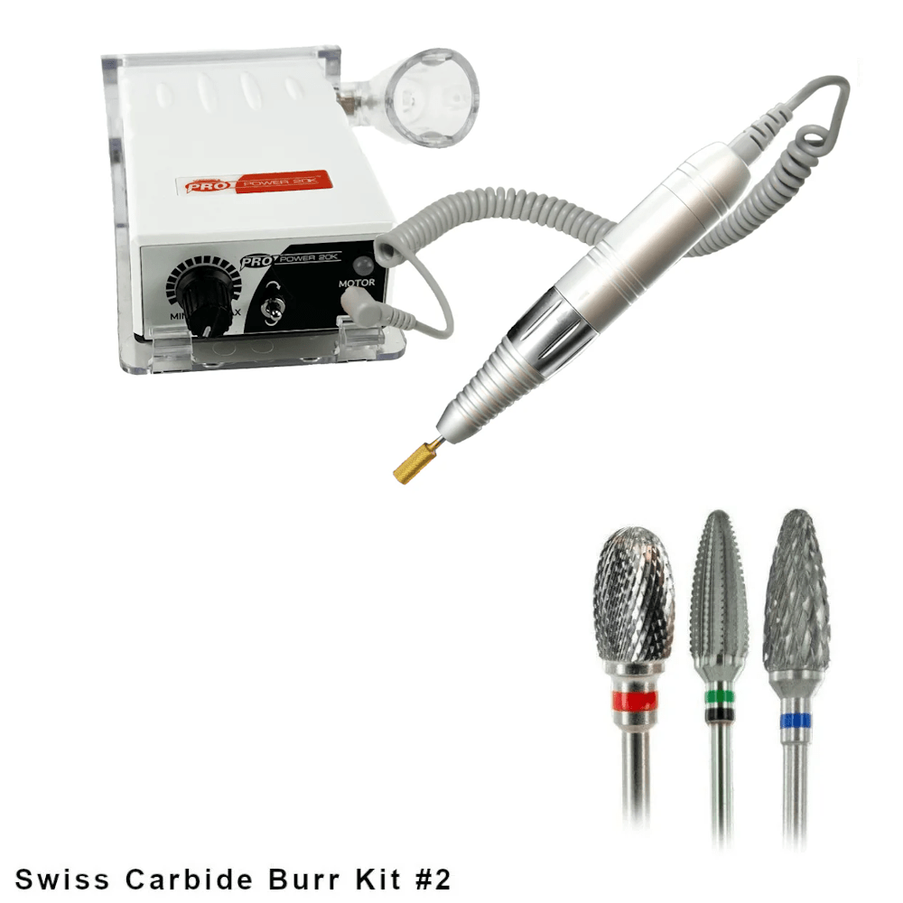 Pro Power® 20K Debriding Drill + Burr Kit Bundles - Medicool