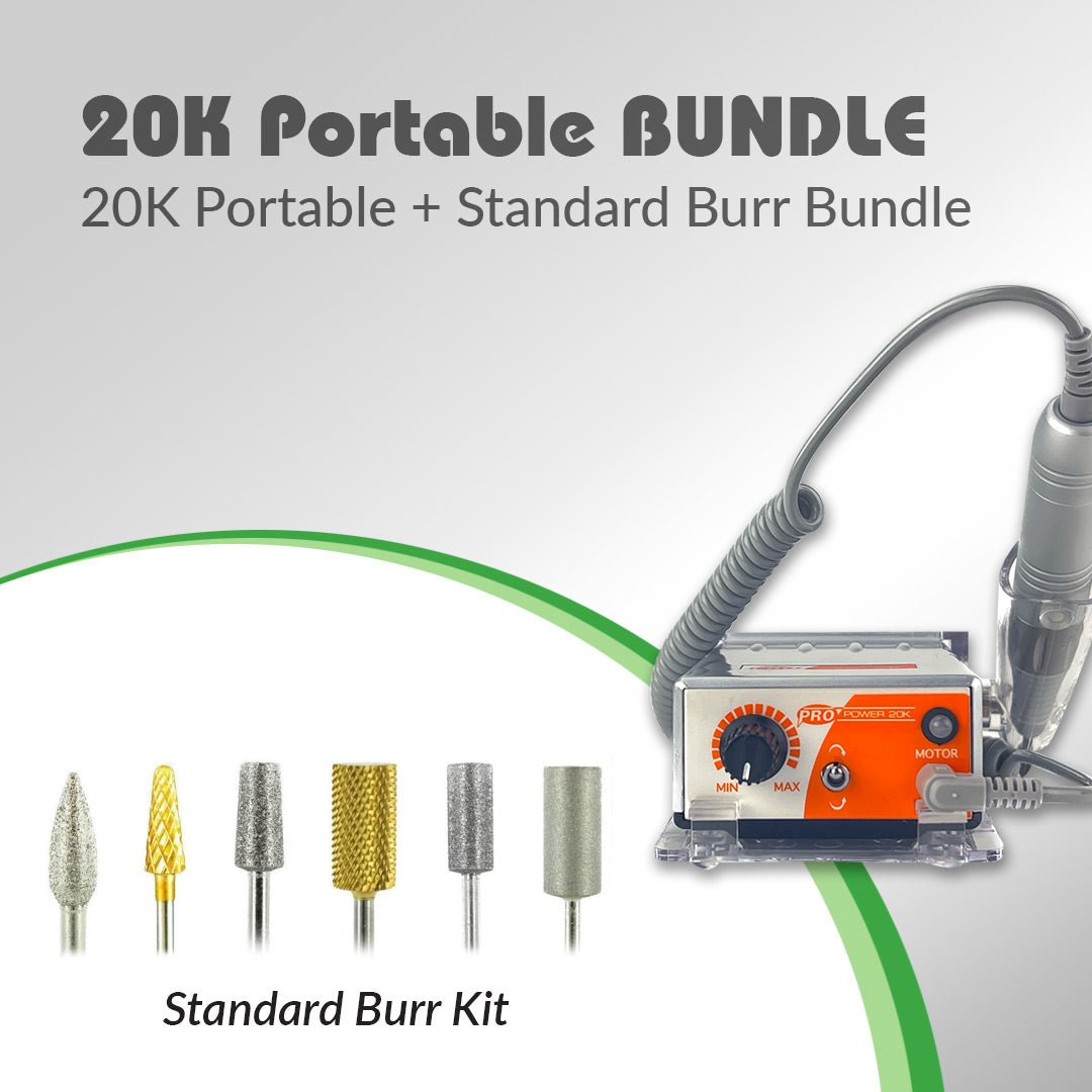 Pro Power® 20K Debriding Drill + Standard Burr Kit - Medicool