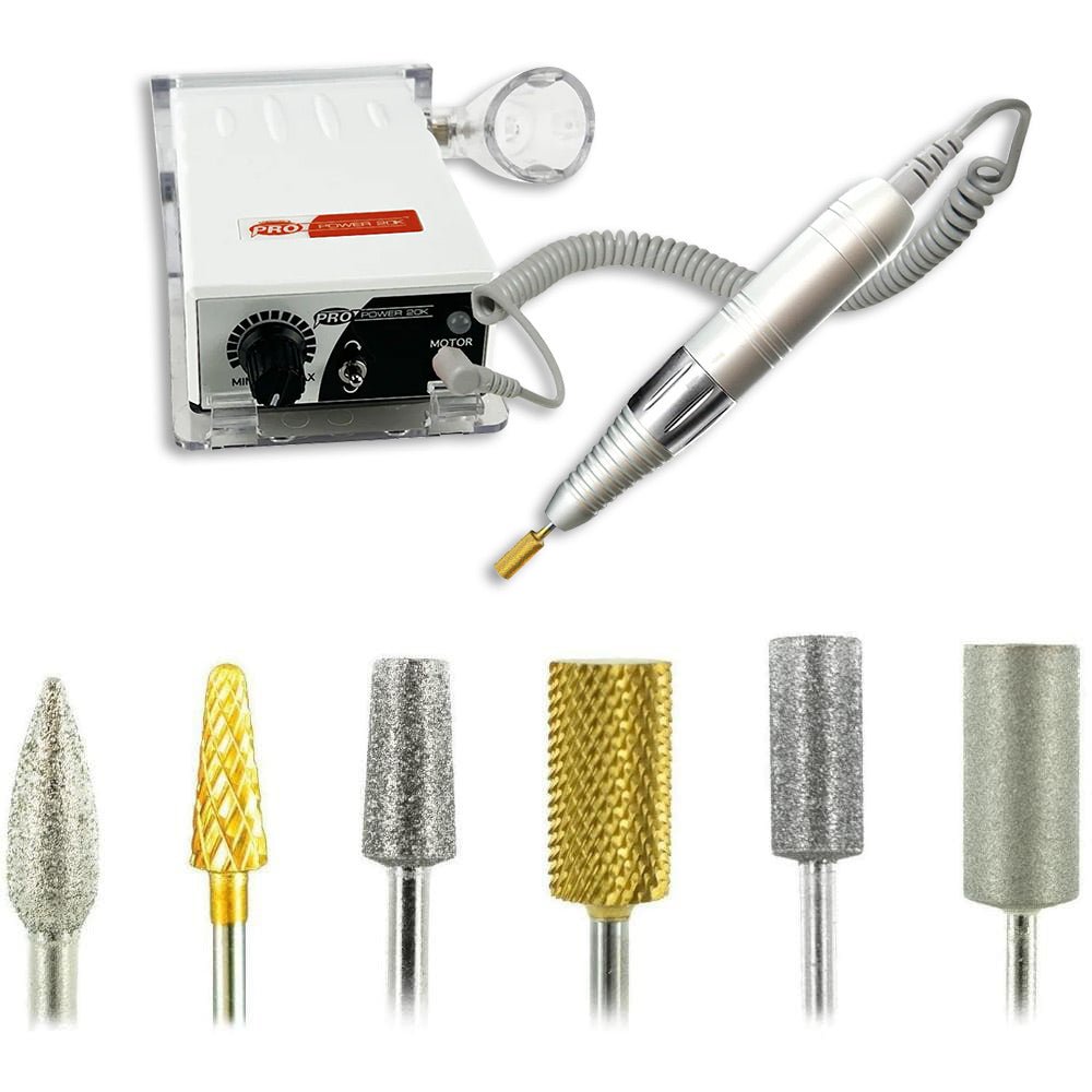 Pro Power® 20K Debriding Drill + Standard Burr Kit - Medicool