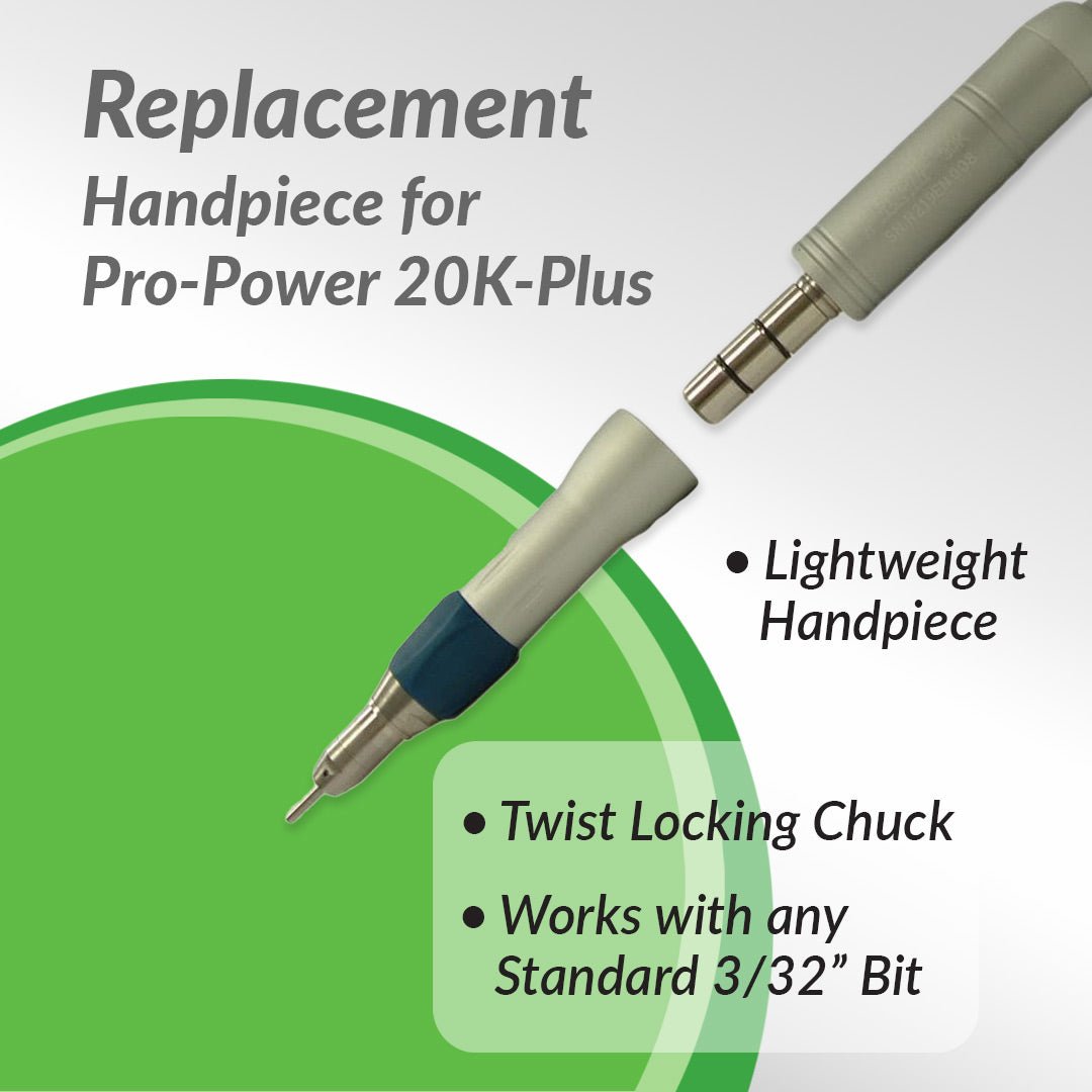 Pro Power® 20k Plus Debriding Drill Parts - Medicool