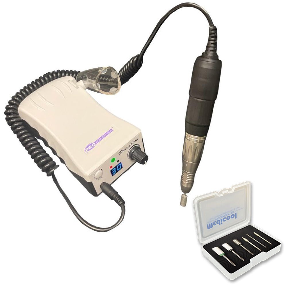 Pro Power 30K Precision Electric File + Bit Kit 1 Bundle – Medicool