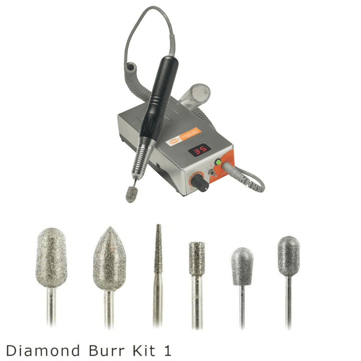 Pro Power® 35K Portable Debriding Drill + Burr Kit Bundles - Medicool
