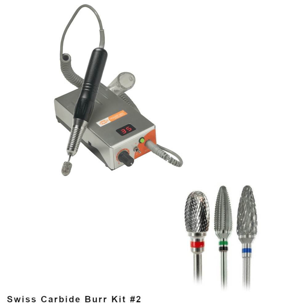 Pro Power® 35K Portable Debriding Drill + Burr Kit Bundles - Medicool