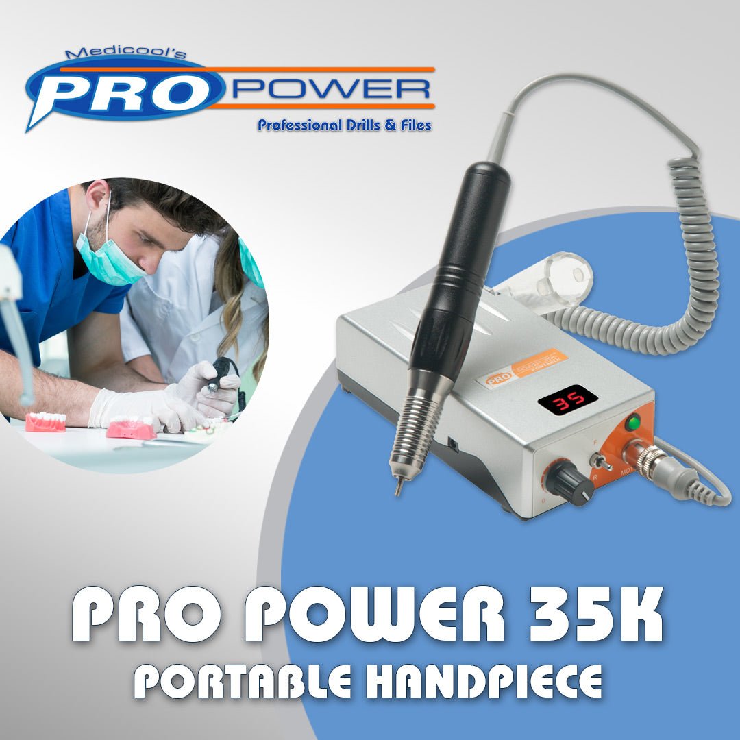 Pro Power® 35K Portable Handpiece Dental Kit - Medicool