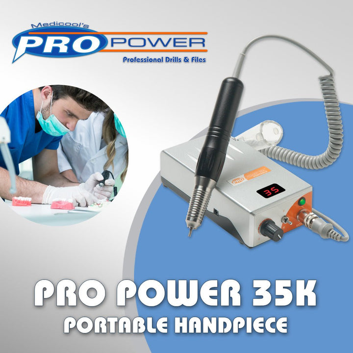 Pro Power® 35K Portable Handpiece Dental Kit - Medicool