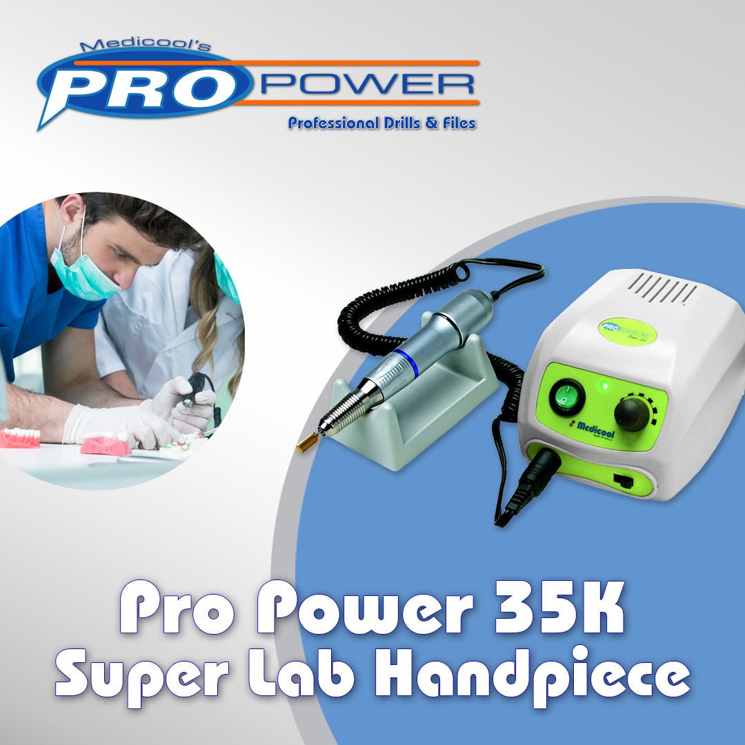 Pro Power® 35K Super Lab Bundle Handpiece Dental Kit - Medicool