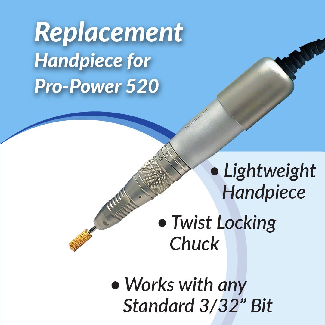 Pro Power 520 Electric File Parts - Medicool