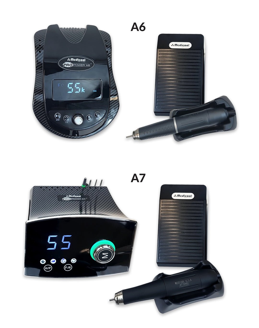 Pro Power® A - Series Handpieces for Dental Labs - Medicool