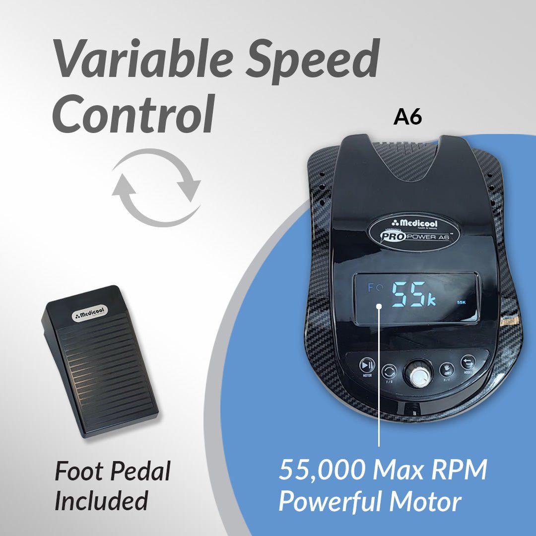 Pro Power® A - Series Handpieces for Dental Labs - Medicool