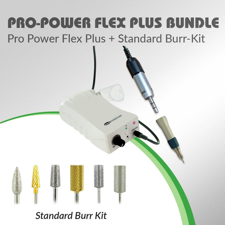 Pro Power® Flex Plus Debriding Drill + Standard Burr Kit - Medicool