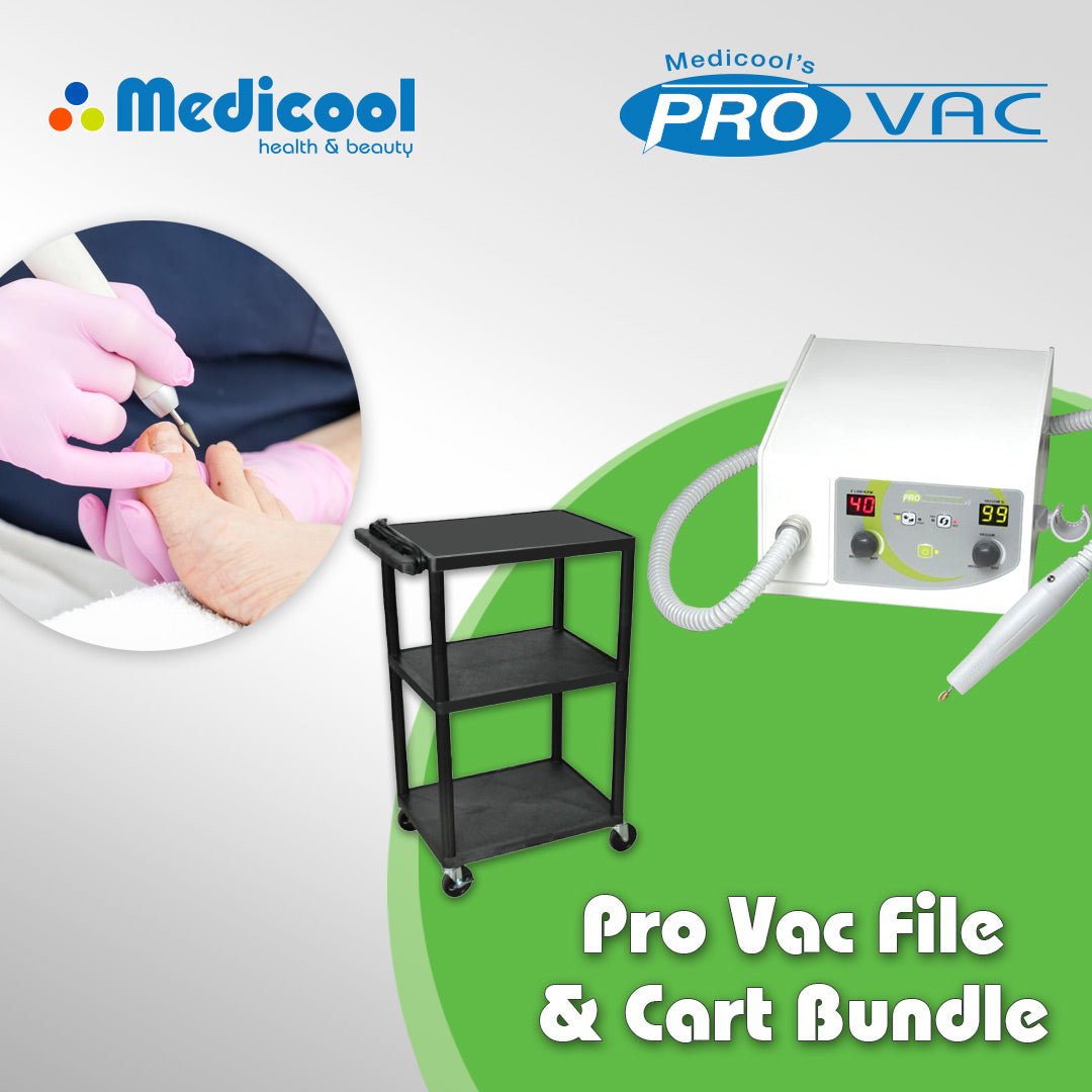 Pro Vac File® and Podiatry Cart Bundle - Medicool