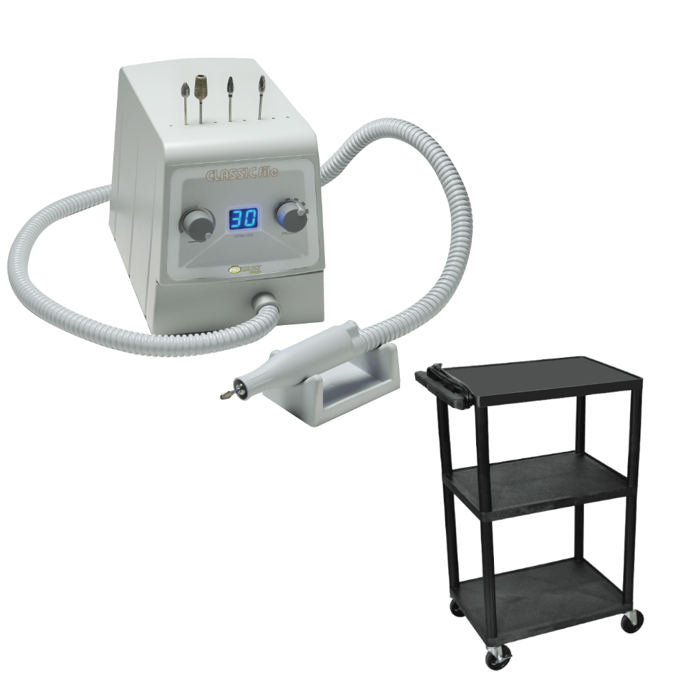 Pro Vac File® Classic and Podiatry Cart Bundle - Medicool