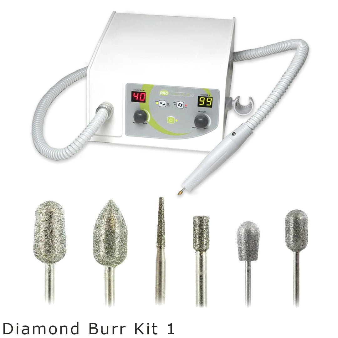 Pro Vac File® for Podiatry and Burr Kit Bundles - Medicool