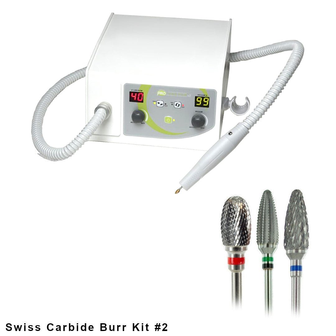 Pro Vac File® for Podiatry and Burr Kit Bundles - Medicool